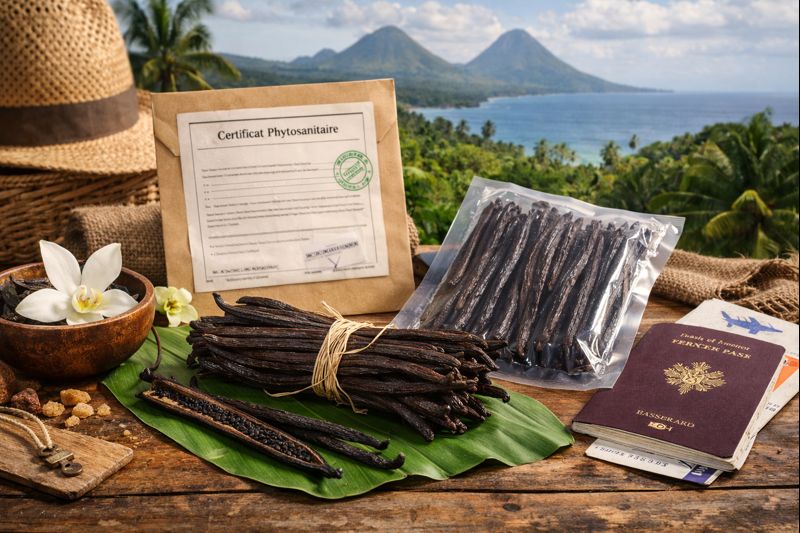 peut-on ramener de la vanille de guadeloupe