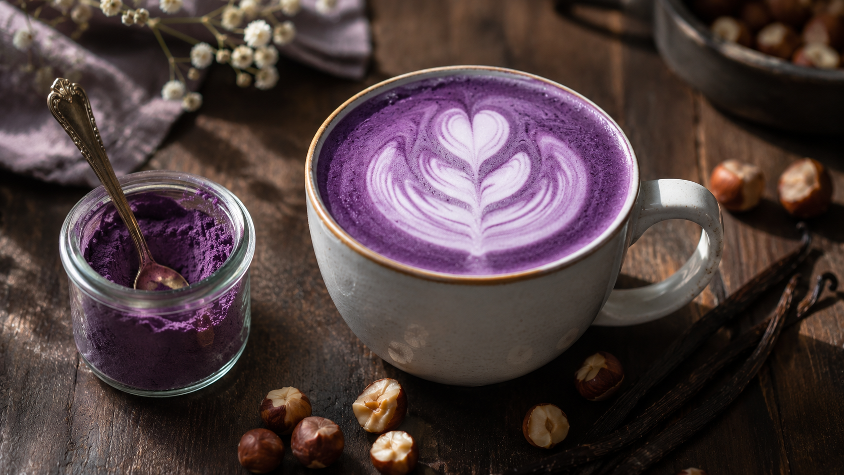 Ube ice cream