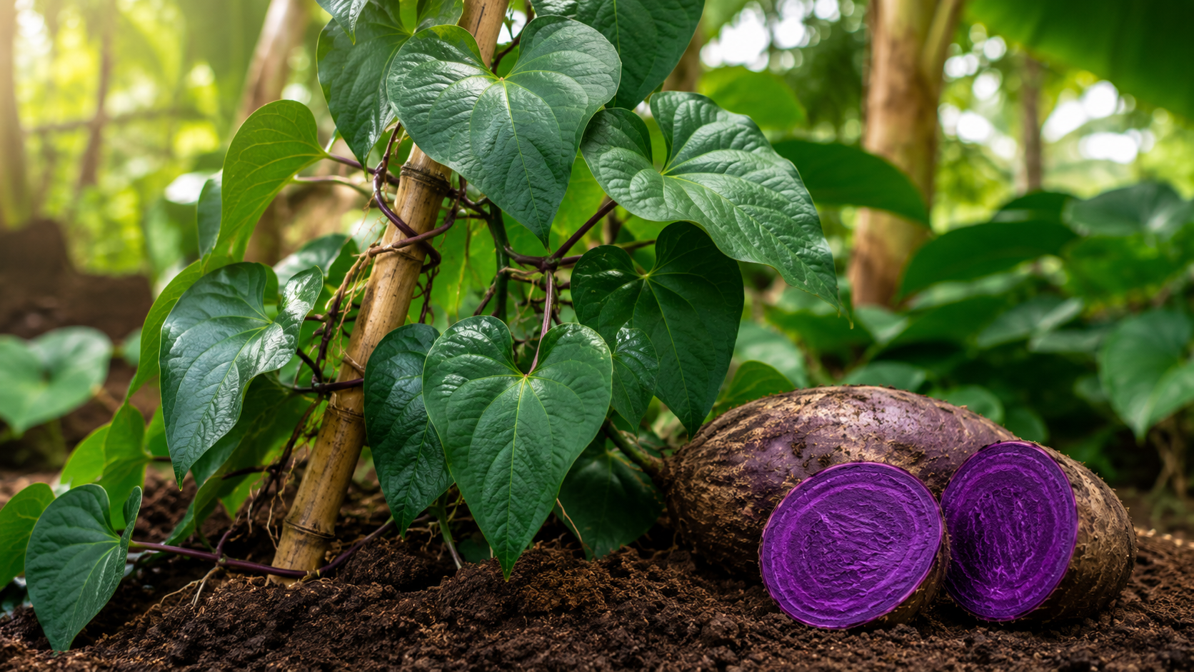 Ube plante